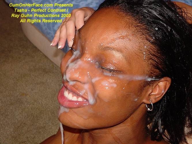 Black girl getting a facial #73452166