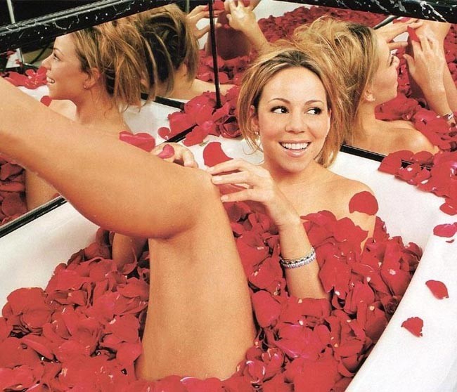 Sexy singer Mariah Carey hot posing #75441523