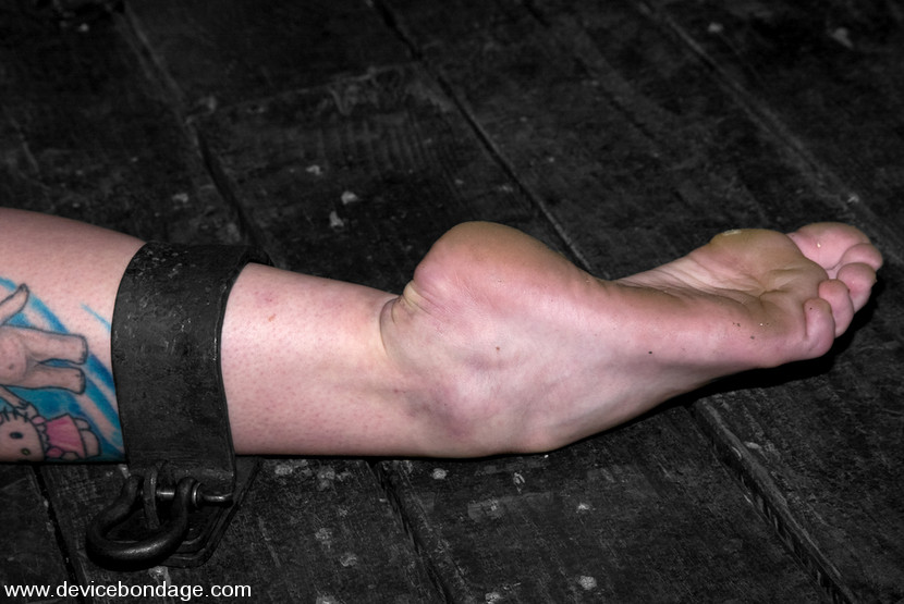 Restricted black latex bondage BDSM #72203397