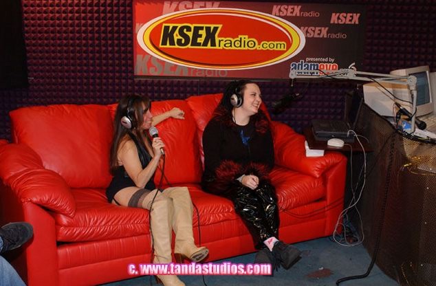 Madalyn licked live on a KSex Radio talk show #75582453