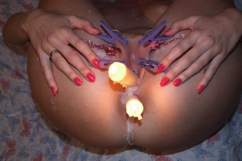 Sesso bondage romantico sotto la luce delle candele
 #72157028
