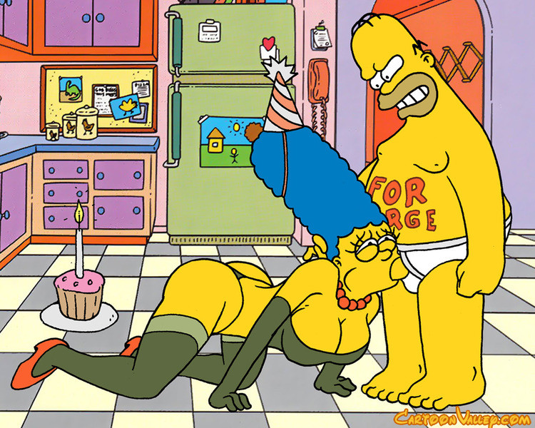 Its Marges birthday and Homer has a very special gift for her He makes his very  #69363507