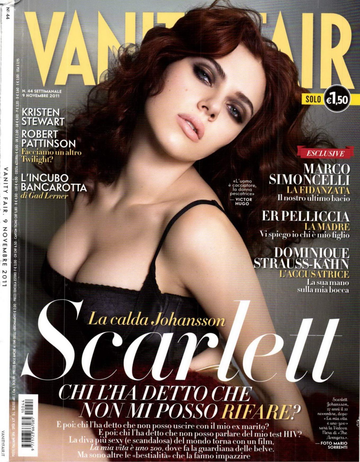 Scarlett johansson en topless pero ocultando sus tetas para la revista interview decem
 #75281411