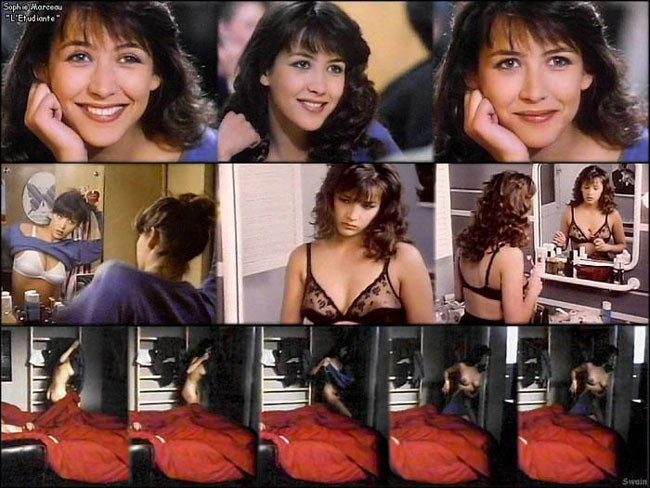 Hot celebrity Sophie Marceau looking nice and shows nude parts #75437031