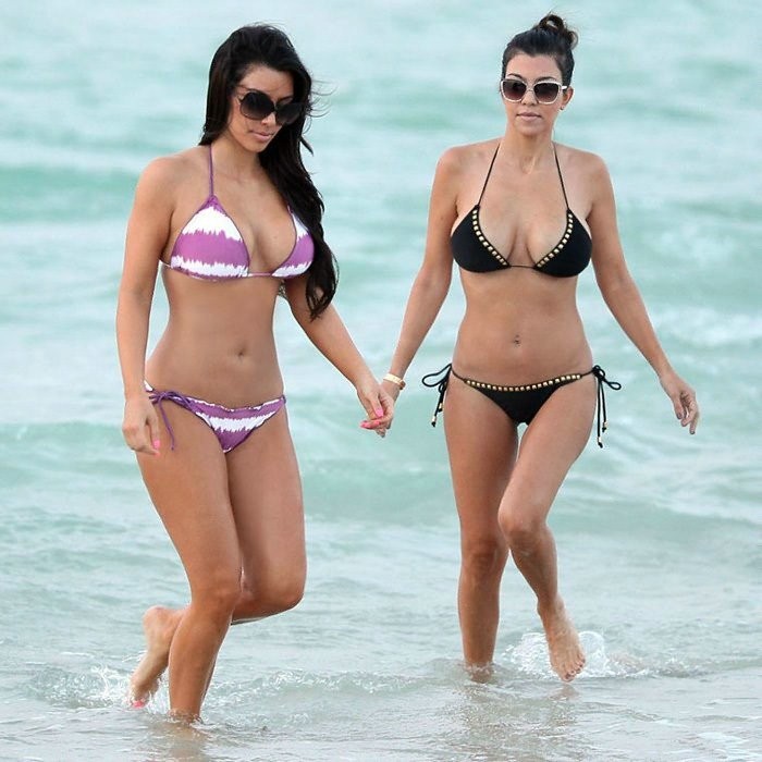Sexual Kim Kardashian posing in bikini #70241117
