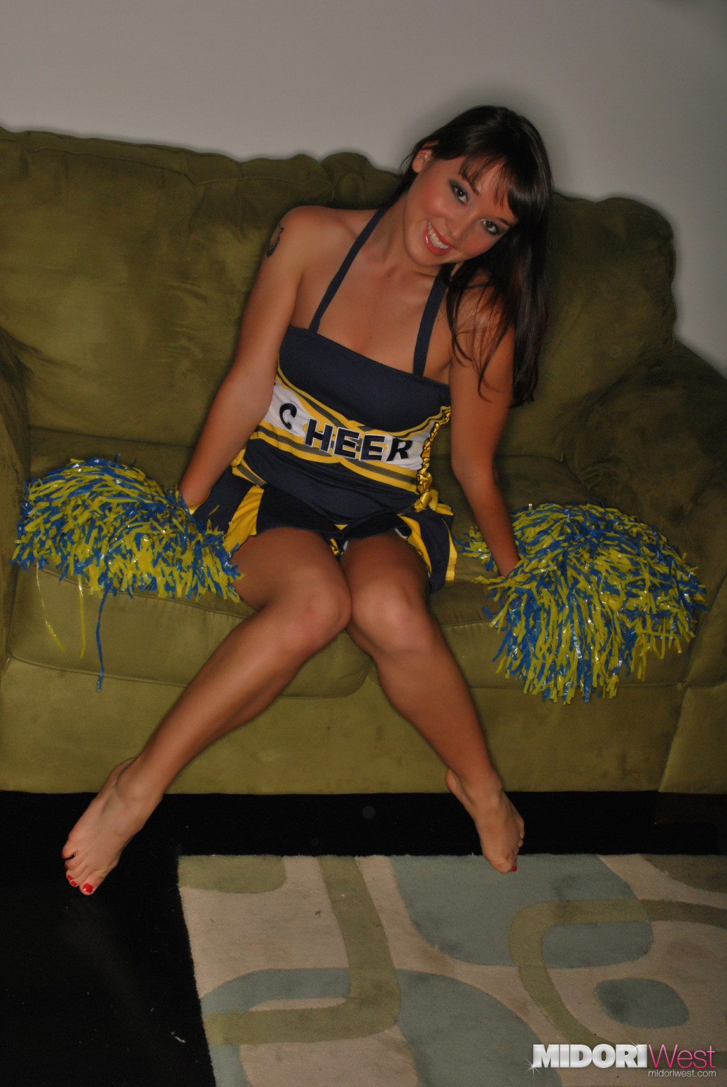 Sexy naughty cheerleader uniform #75464787