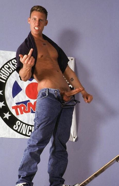 A long cock skateboarder stripping and showing and jerking off #76912687