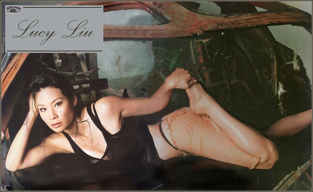 L'actrice asiatique sexy Lucy Liu nue et faisant l'amour
 #69932506
