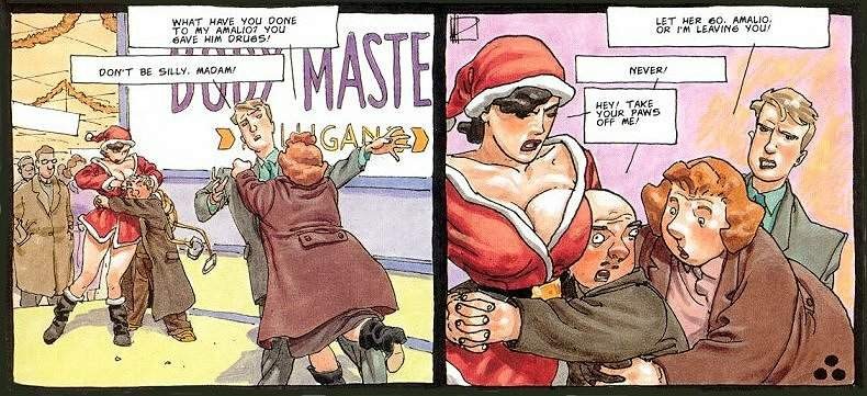 Funny erotic comics of mother christmas #69723097