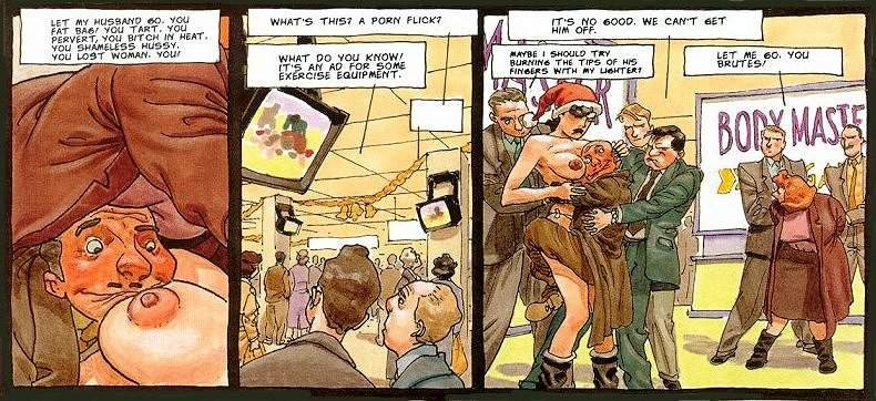 Funny erotic comics of mother christmas #69723118