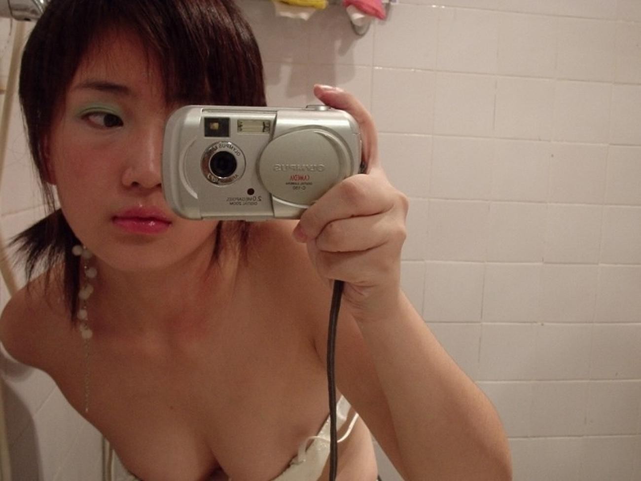 Mega oozing hot and delicious Asian girls posing naked #69926600