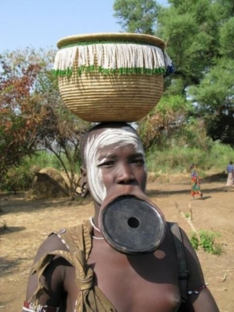De vraies tribus africaines posant nues
 #67277928