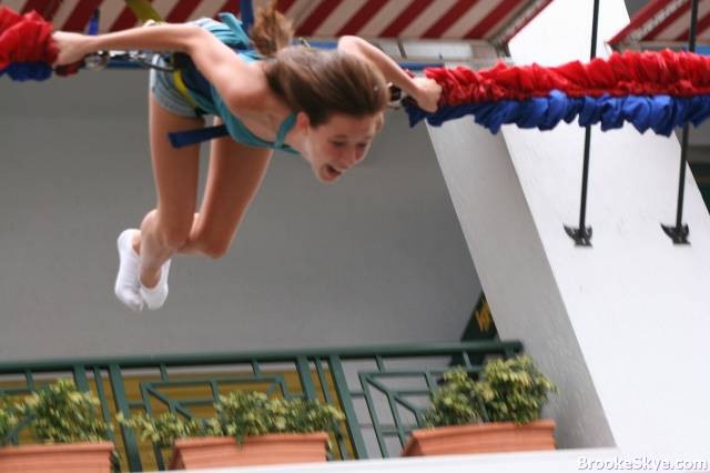 brooke skye having some fun on a trampoline #70668192