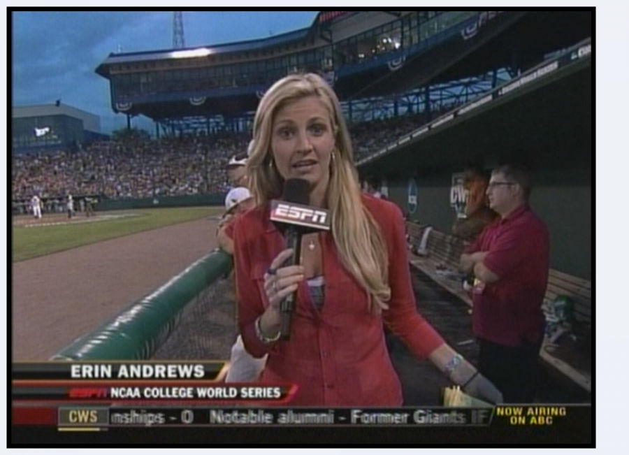 Erin Andrews glamorous blonde newscaster hard at work #73786612