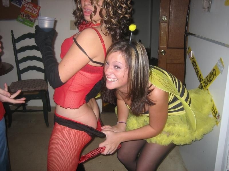 Crazy Drunk Chicks Wild College Coed Parties #76399966