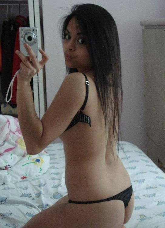 Cute mixed race Asian teen taking selfpics #69962917