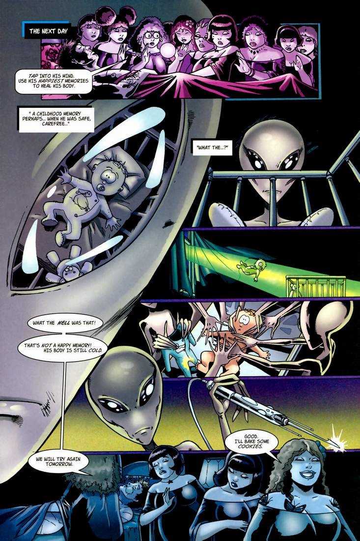 Anime comics of hero and happiest memories of aliens #69501554