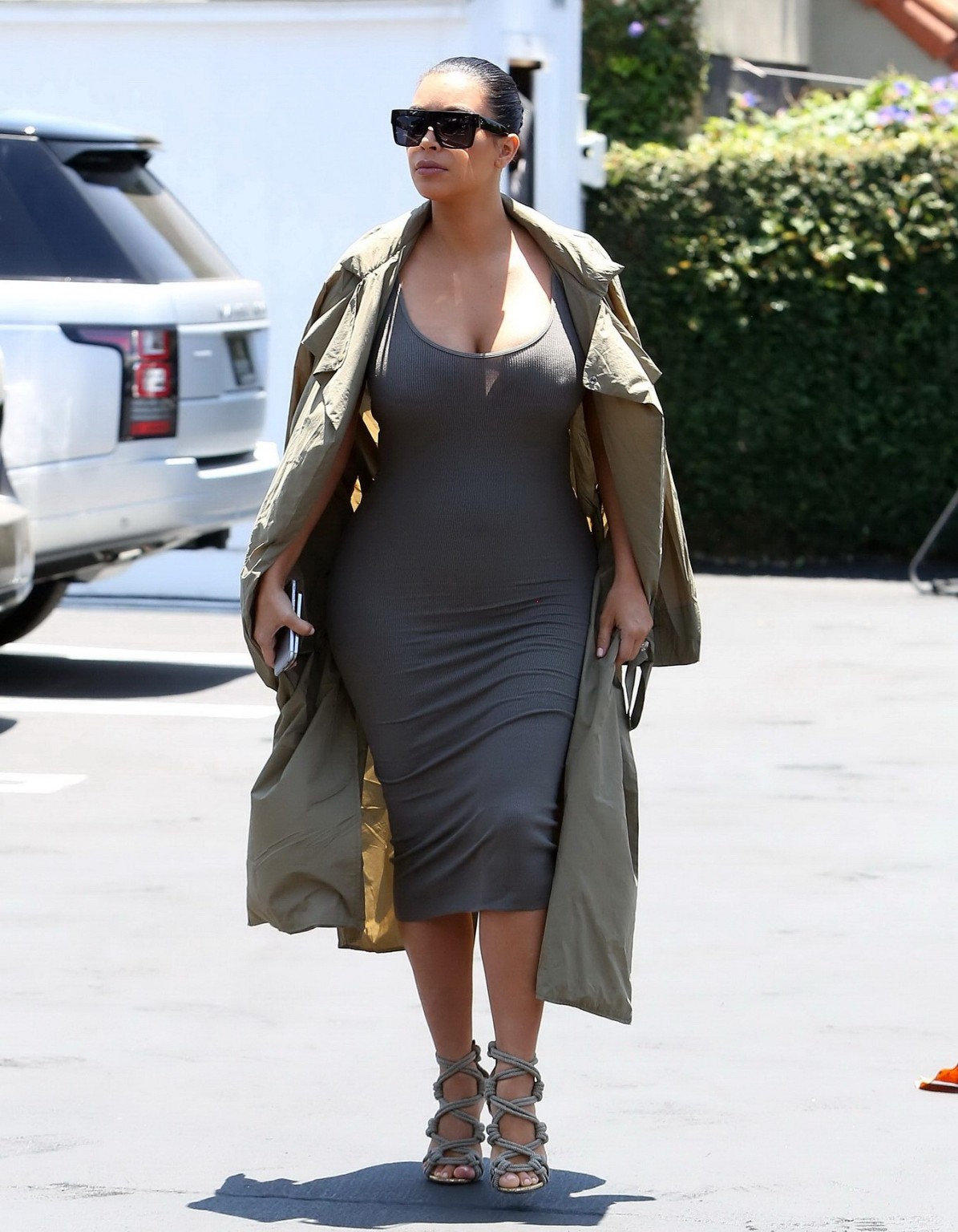 Kim Kardashian busty showing pokies and huge cleavage #75157634
