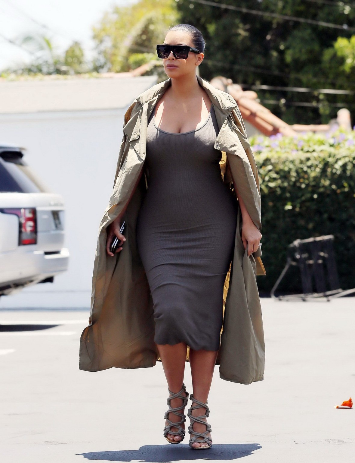 Kim Kardashian busty showing pokies and huge cleavage #75157687