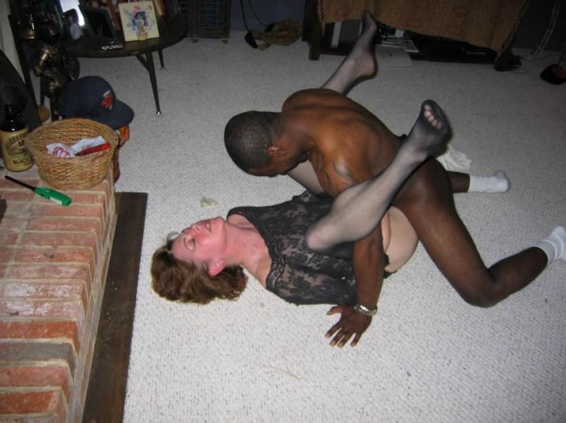 Slutty white girlfriend fucking big black cocks at Interracial G #67437722