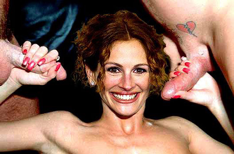 Julia roberts mostrando su coño y tetas y follando duro
 #75383648