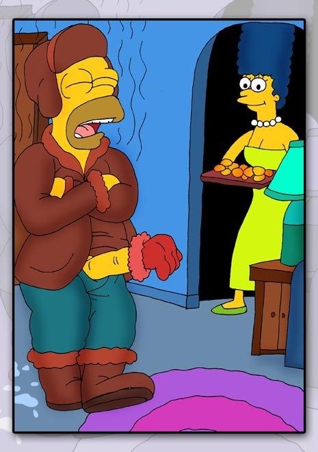 Marge Simpson brutally fucked by Homer #69669755