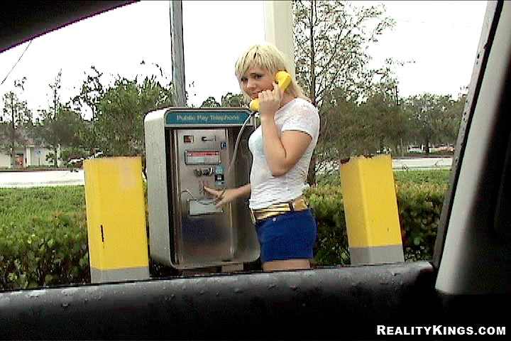 I picked up horny little blonde by the gas station looking for some fun in these #67814070