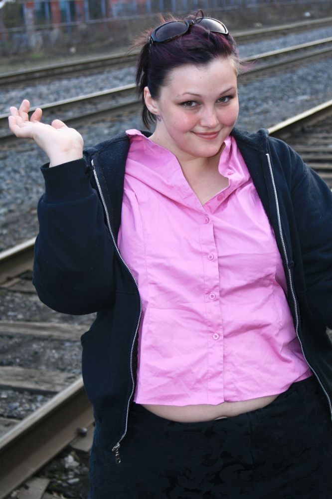 Bbw milla monroe playing in the railroad
 #75527254