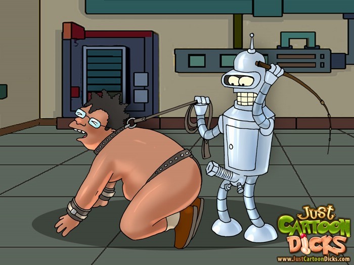 Gay robot from Futurama and Horny Beavis and Butt-head #69617149