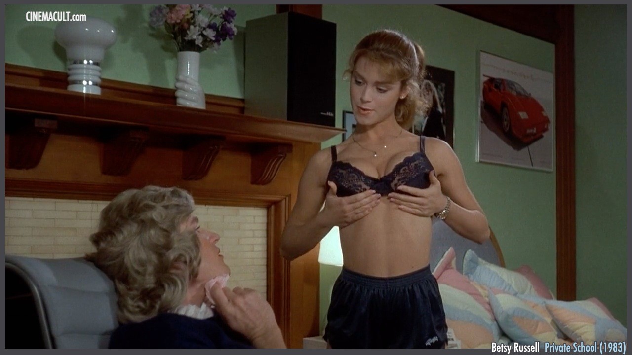 Hot celeb Betsy Russell nude from a retro movie #75159736