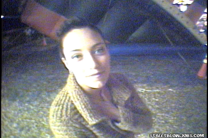 Skinny cute chick sucks some cock in the porto potty #74563599