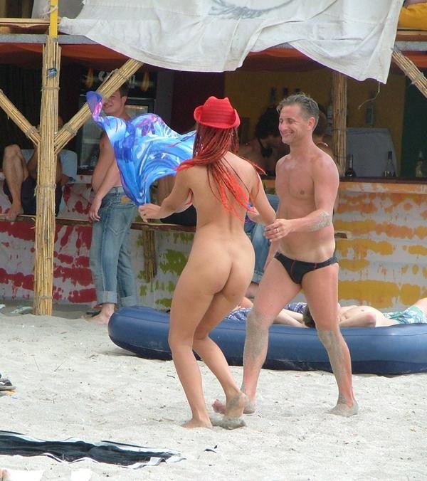 Awesome young nudists touch every other's bodies #72250883