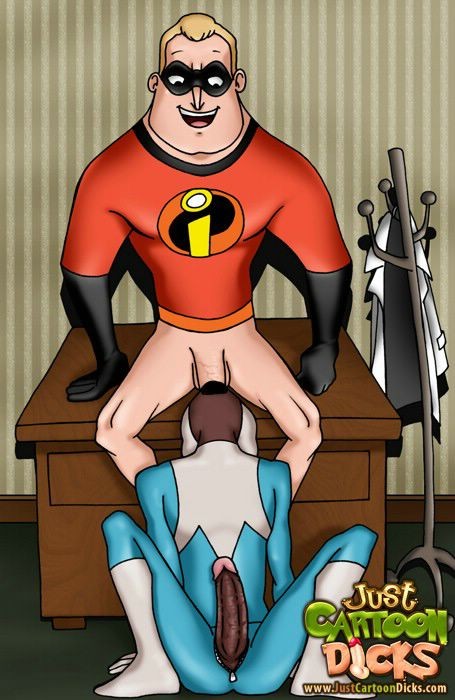 Fantasías de sexo gay excitante con magníficos sementales toon
 #69661791