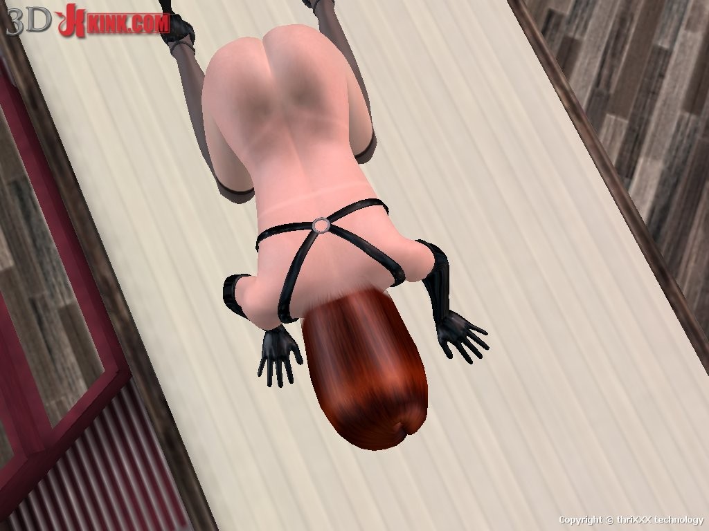 Hot BDSM sex action created in virtual fetish 3d sex game! #69632967