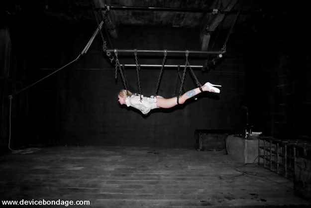 Limber sub ass hooked and put in straight jacket #72210977
