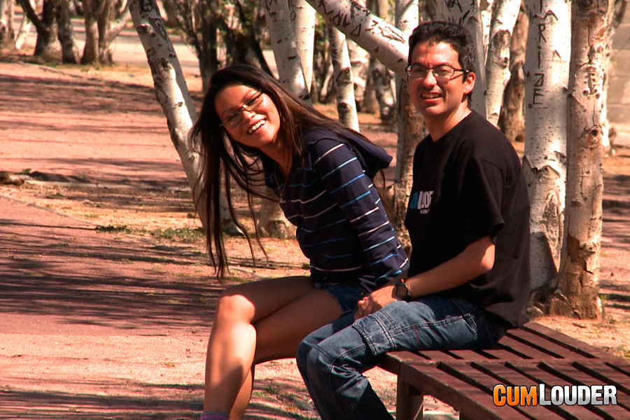 Girl Mai will get her pussy filled up in the back of the van