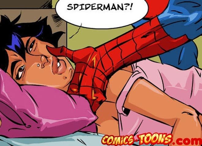 Spiderwoman knallt Spiderman und bekommt Sperma
 #69660972
