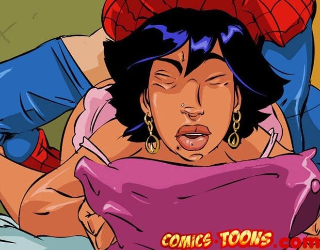 Spiderwoman knallt Spiderman und bekommt Sperma
 #69660998