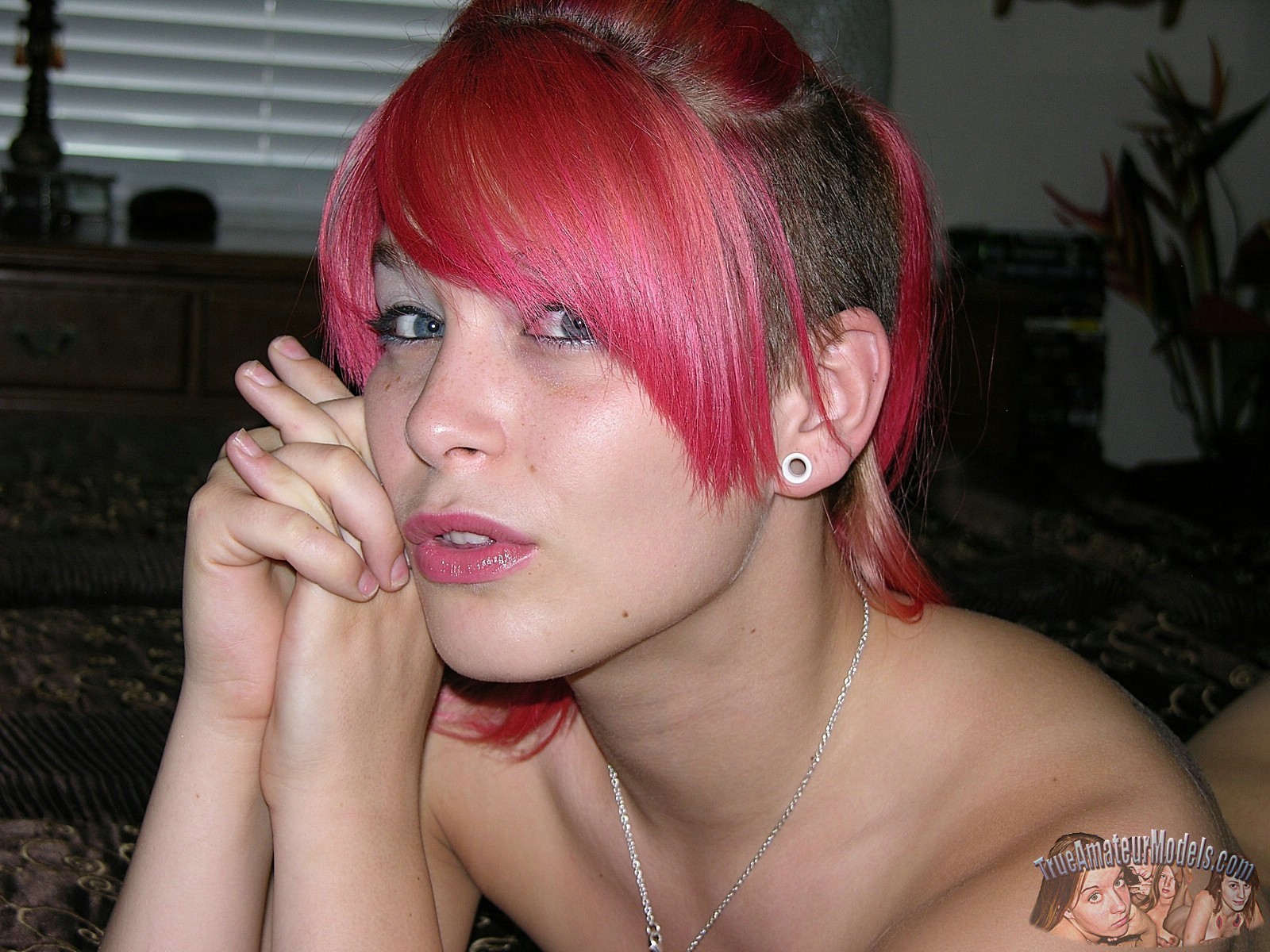 Pink hair amateur #67488451