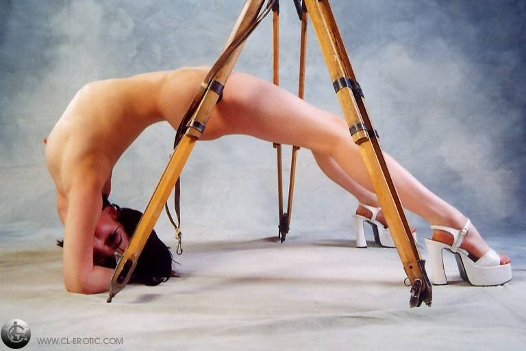 Flexible model in high heels #75110050