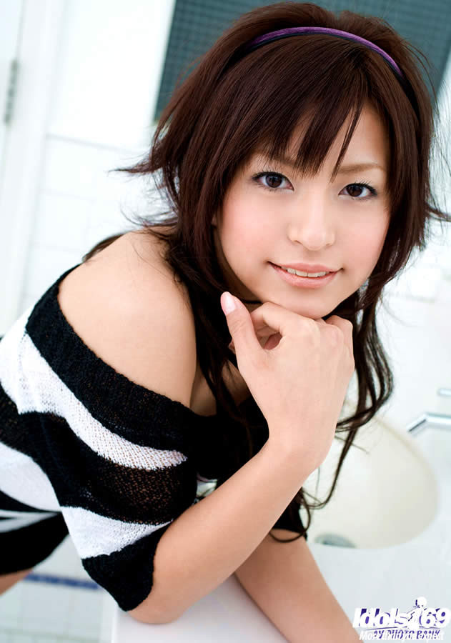 Beautiful japanese girl with a slender figure #69938307