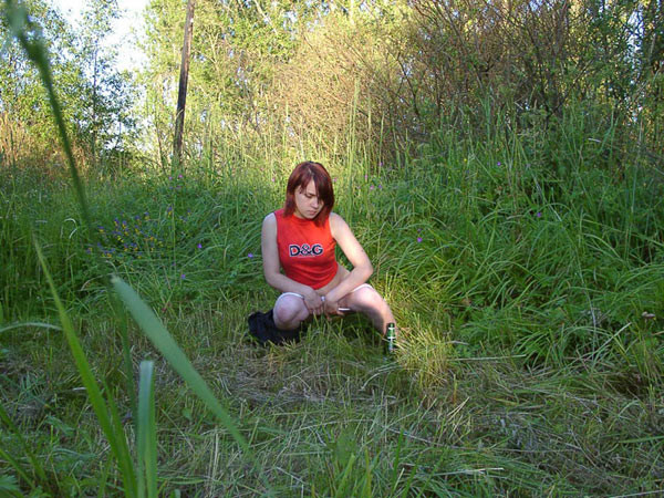 Lovely girls caught on spy cam when peeing outdoors #78616750
