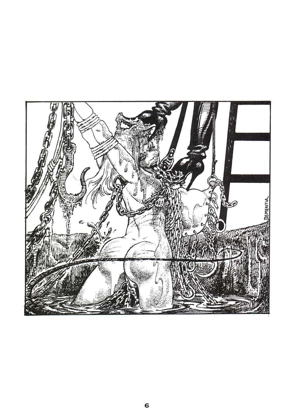 evil rope tied breast bondage artwork and sexual erotica #69644798