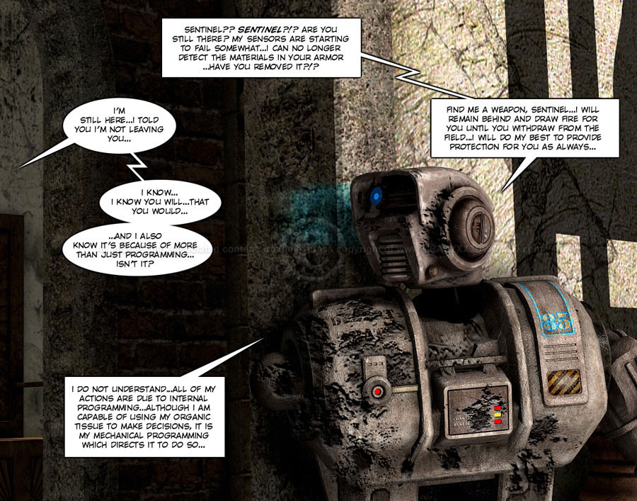 Booby soldier fucking machine with organic brain #69601654
