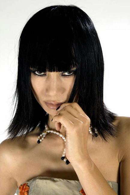 Asian celebrity Bai Ling showing her exposed tiny tits #75403635