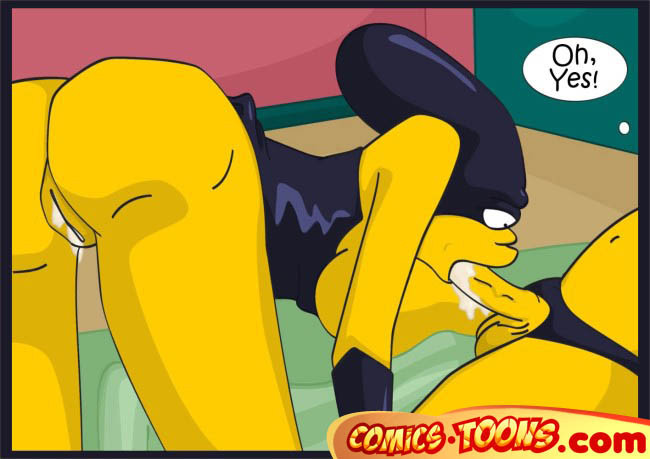 Homer strapon fucked by his busty wife #69626807