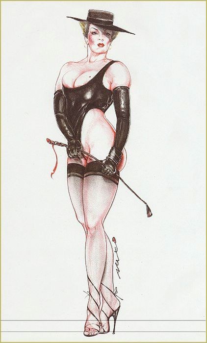 bizarre strong women in leather fetish #72320754