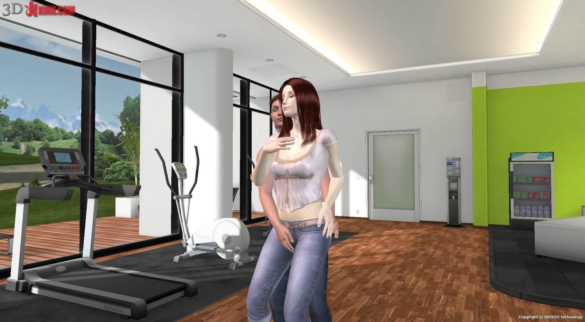 Hot BDSM sex action created in virtual fetish 3d sex game! #69357911