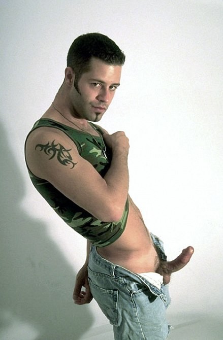 Army recruit with huge dick stripping and showing for camera #76958032