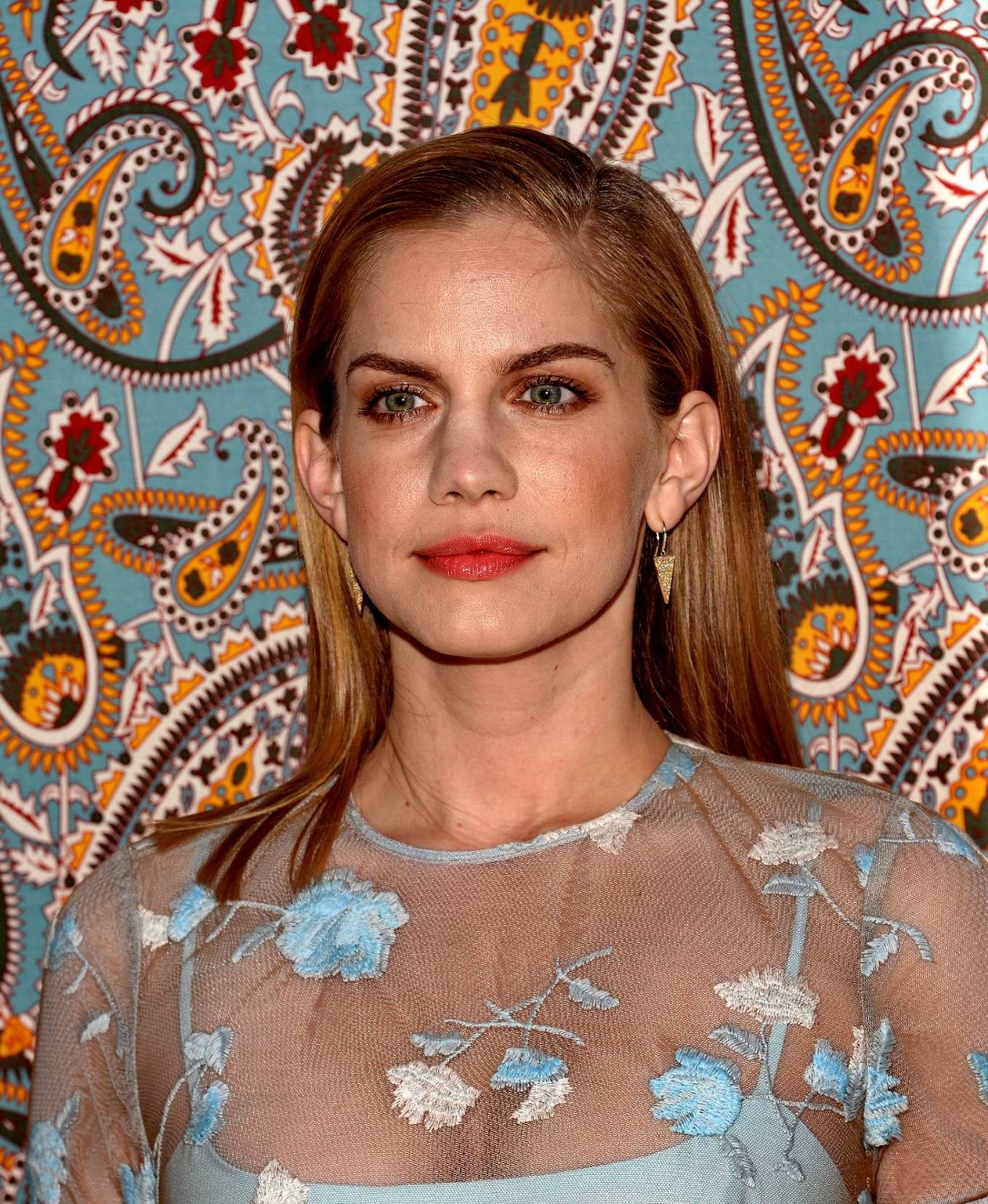 Anna Chlumsky shows cleavage wearing a partially see through dress at the Veep S #75200593